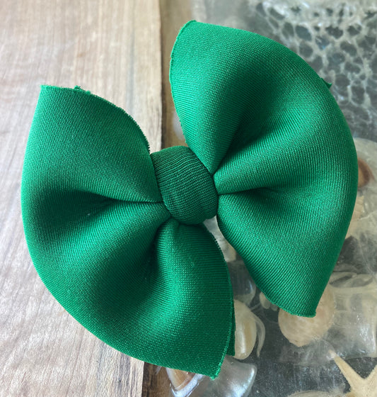 Girl Scout Green Hair Bow