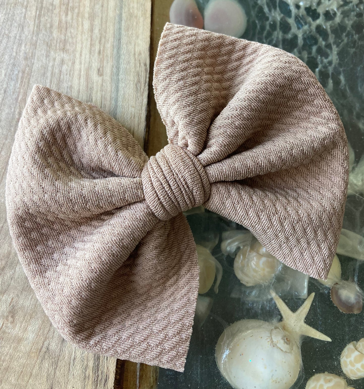 Sand Hair Bow