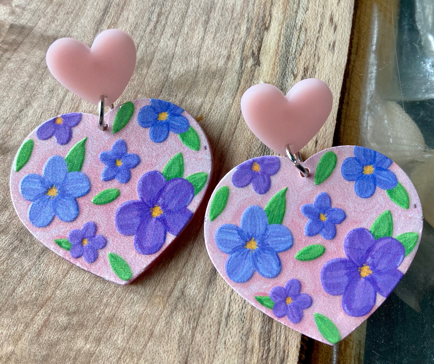 For The Love Of Flowers Acrylic Earrings