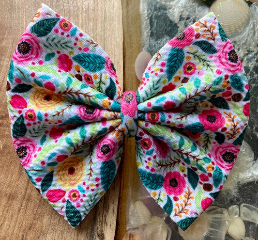 Flowers Abyss Hair Bow