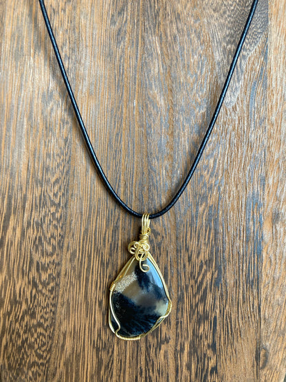 Dendritic Agate Necklace